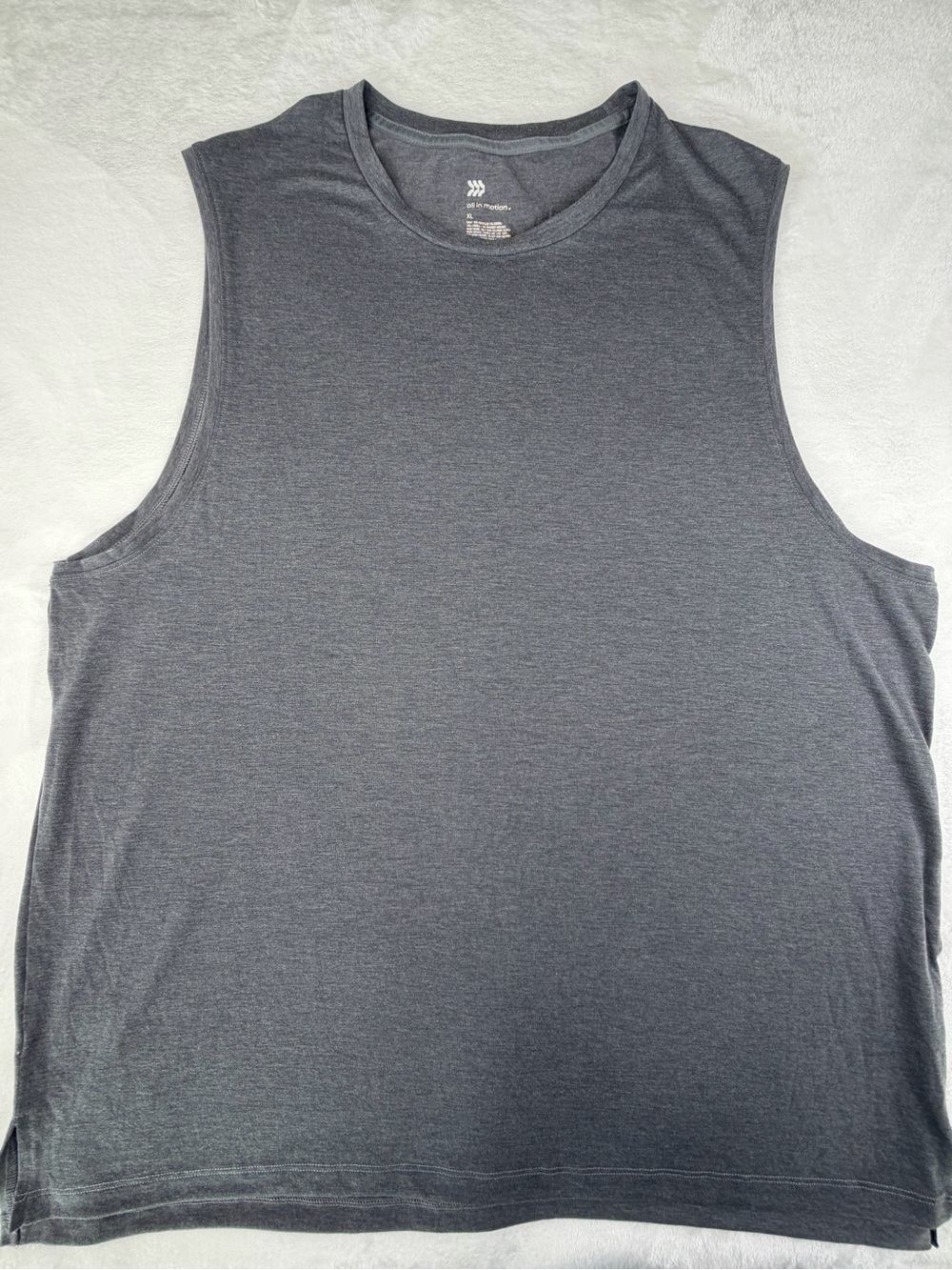 all in motion Men's Sleeveless Tank Top - Charcoal Gray